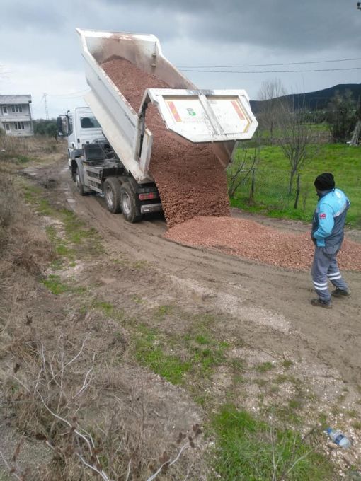  Turan Köyü ova yolu  çalışması